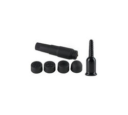 Fetish Fantasy Mini Mite Vibe With Attachments Waterproof Black Limited Edition